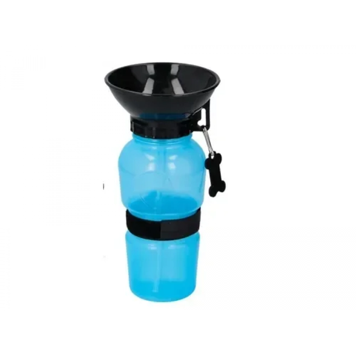 Πλαστικό μπουκάλι νερού 500ml για κατοικίδια μπλε - Image 3