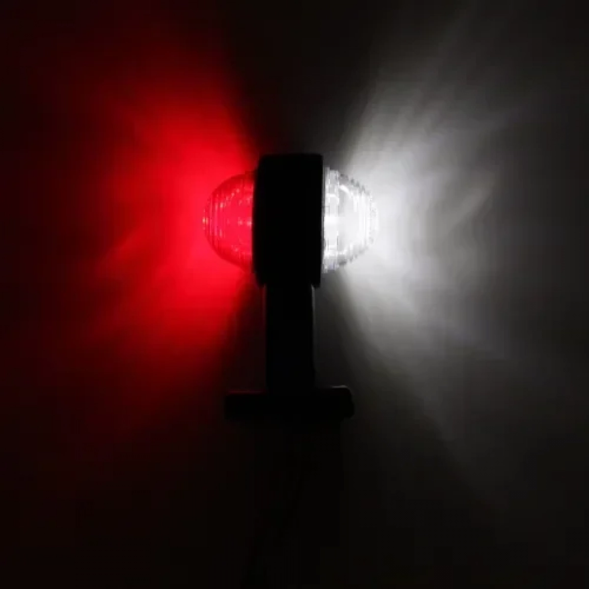 Πλευρικό φως όγκου LED 18 SMD 12-24V IP65 κόκκινο και λευκό για φορτηγό 1 τεμάχιο ΟΕΜ - Image 5