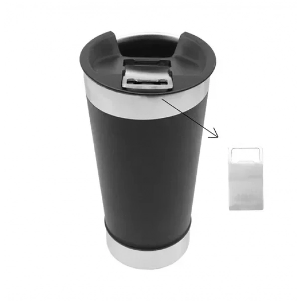 Ποτήρι θερμός 502ml XF-3 μαύρο matte
