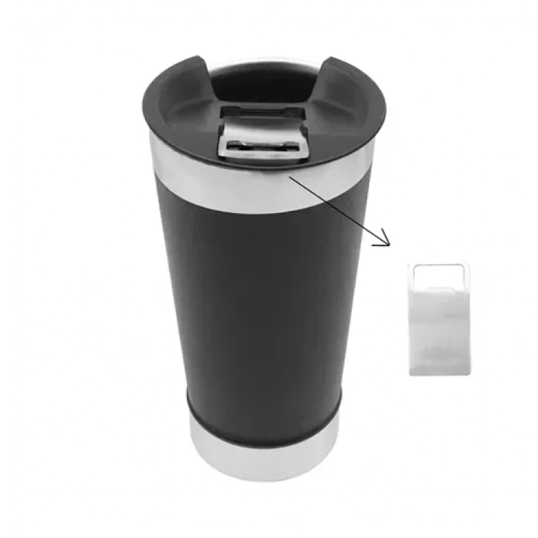 Ποτήρι θερμός 502ml XF-3 μαύρο matte