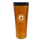 Ποτήρι θερμός με καπάκι ασφαλείας 500ml JB-1713 χρυσό