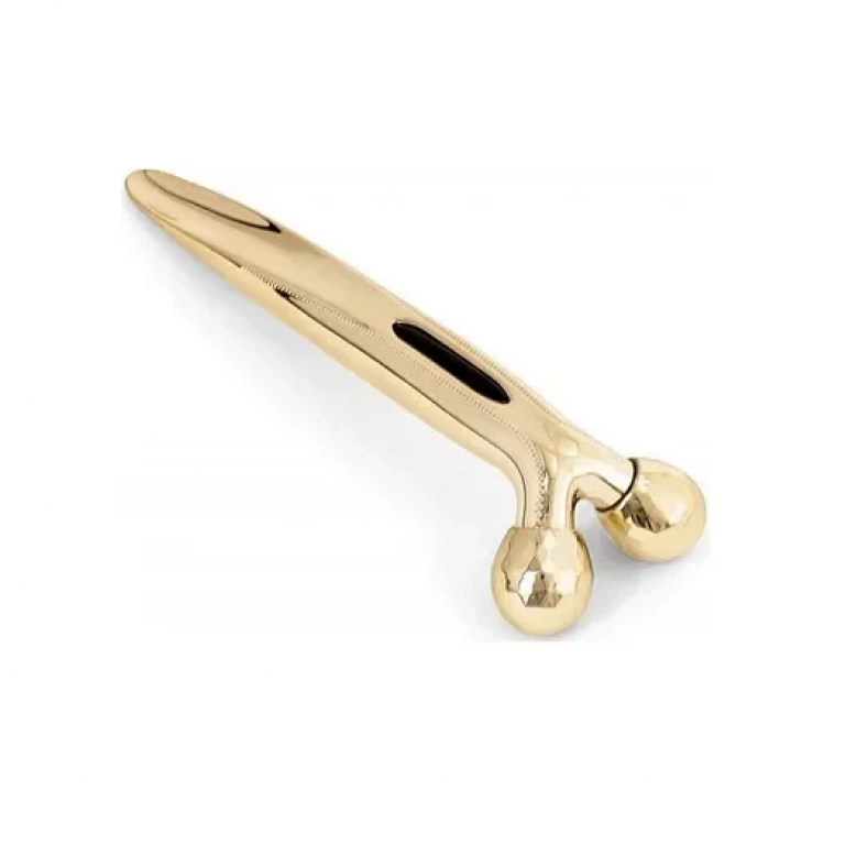 Roller προσώπου και σώματος για μασάζ και αντιγήρανση 3D Body CX-115 χρυσό