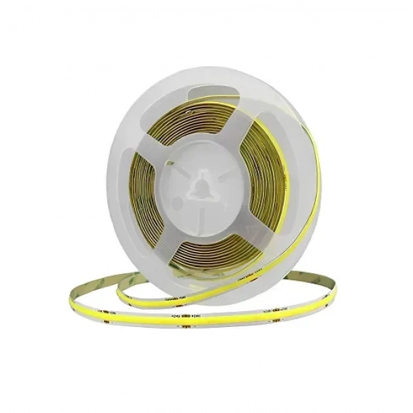 Ταινία COB 12V 5m 320 LED ανά μέτρο 14W/M ψυχρό λευκό 6500K RZ-0018