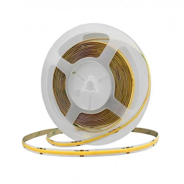 Ταινία COB 12V 5m 320 LED ανά μέτρο 14W/M θερμό λευκό 3500K RZ-0019