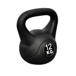 Βαράκι γυμναστικής kettlebell από PVC 12kg 25566-35 μαύρο