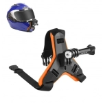 Βάση στήριξης Action Camera κράνους Puluz μπροστινός ιμάντας/ PU579L Universal