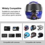 Βάση στήριξης Action Camera κράνους Puluz μπροστινός ιμάντας/ PU579B Universal - Image 6