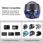 Βάση στήριξης Action Camera κράνους Puluz μπροστινός ιμάντας/ PU579B Universal μπλε - Image 6