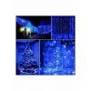 Χριστουγεννιάτικα Ηλιακά Λαμπάκια Μπλε 200 LED 20m