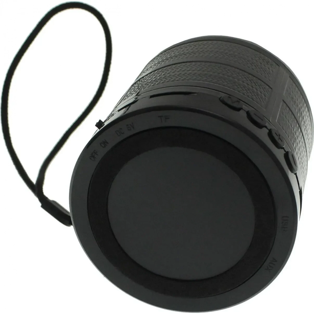 Φορητό ασύρματο ηχείο Bluetooth USB/TF/FM με εγκοπές για τοποθέτηση κινητού Μαύρο WJ-187BT OEM