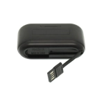 G40 In-ear Bluetooth Handsfree Ακουστικά με Θήκη Φόρτισης Μαύρα