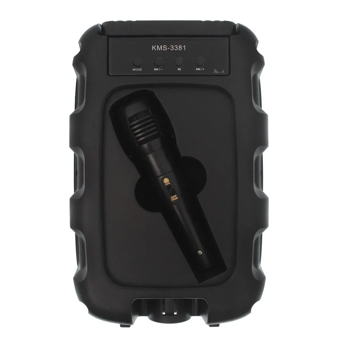 Σύστημα Karaoke KMS-3381 με Ασύρματo Μικρόφωνo Kimiso Μαύρο