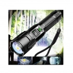 Ισχυρός Φακός LED Επαναφορτιζόμενος με Zoom και 3 Λειτουργίες Φωτός - Multifunctional Tactical Zoom Flashlight