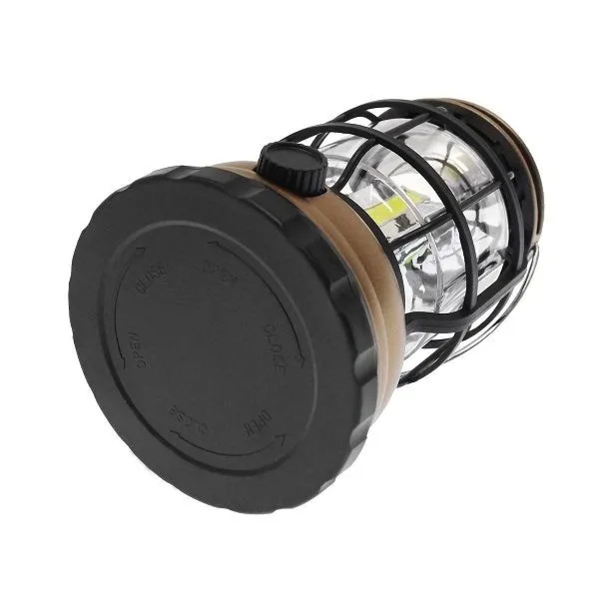 Φανάρι 3 COB Led Επαναφορτιζόμενο με Powerbank 180lm 8.5x6.5x14.7cm Χρυσό