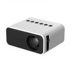 YT500 Mini Projector Τεχνολογίας Προβολής LCD Λάμπας LED με Φυσική Ανάλυση 320 x 240 και Φωτεινότητα 24 Ansi Lumens με WiFi Λευκό