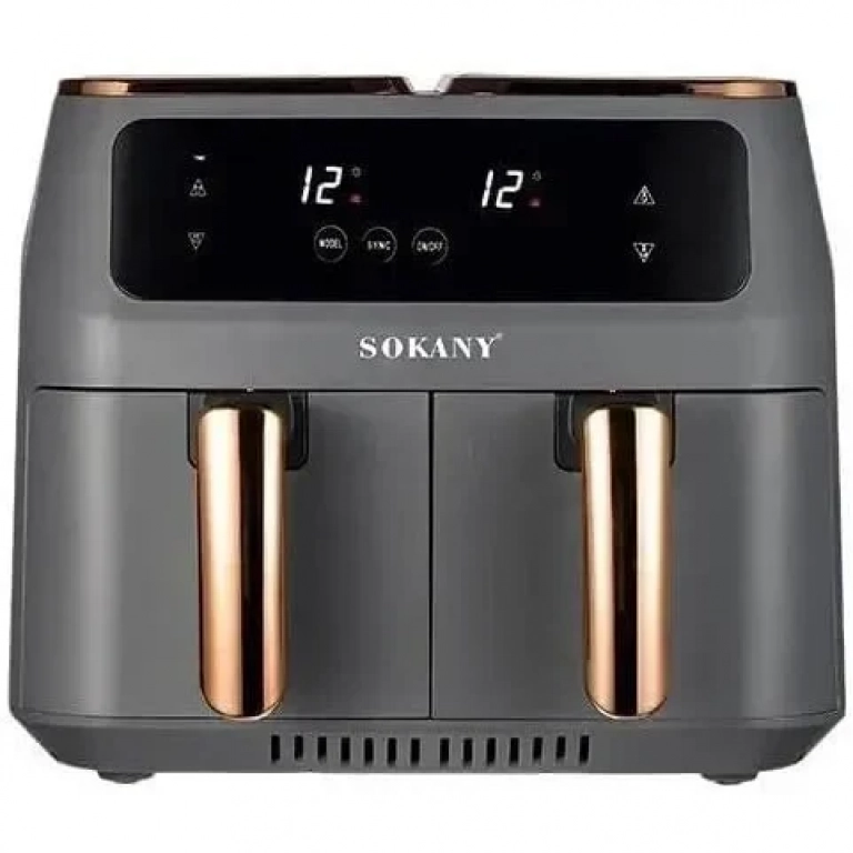 Φριτέζα Αέρος με 2 Αποσπώμενους Κάδους 8lt 1500W SK-ZG-8030
