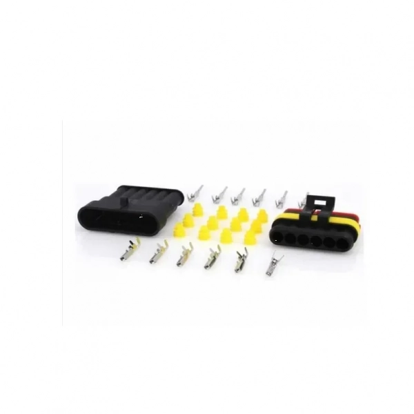 Αδιάβροχος Σύνδεσμος Καλωδίων IP65 6 Pins OEM
