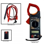 Ψηφιακή Αμπεροτσιμπίδα AC/DC DIGITAL CLAMP METER DT266 – OEM σε Κόκκινο Χρώμα