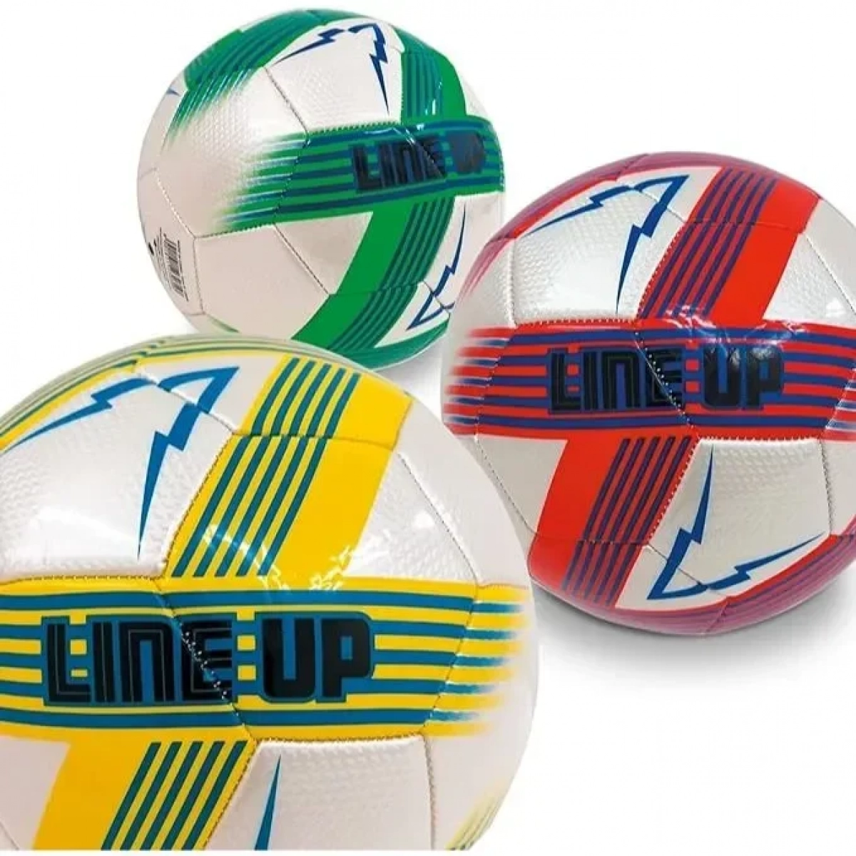 Παιδική Μπάλα Ποδοσφαίρου LINE UP (Size 5) 400g σε Κόκκινο Χρώμα