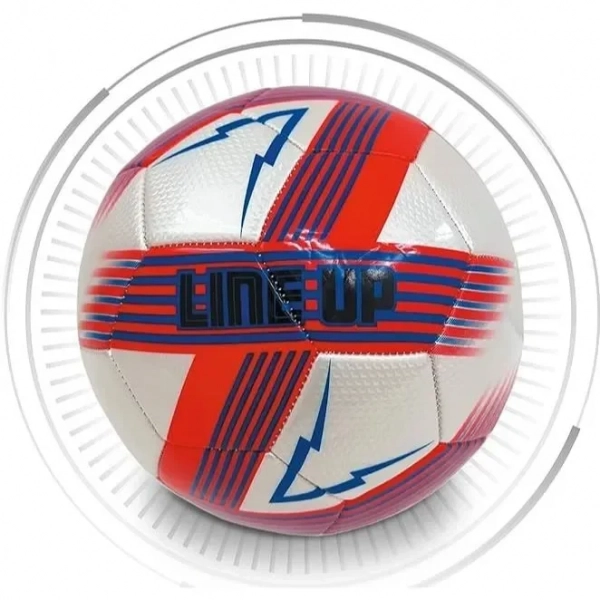 Παιδική Μπάλα Ποδοσφαίρου LINE UP (Size 5) 400g σε Κόκκινο Χρώμα