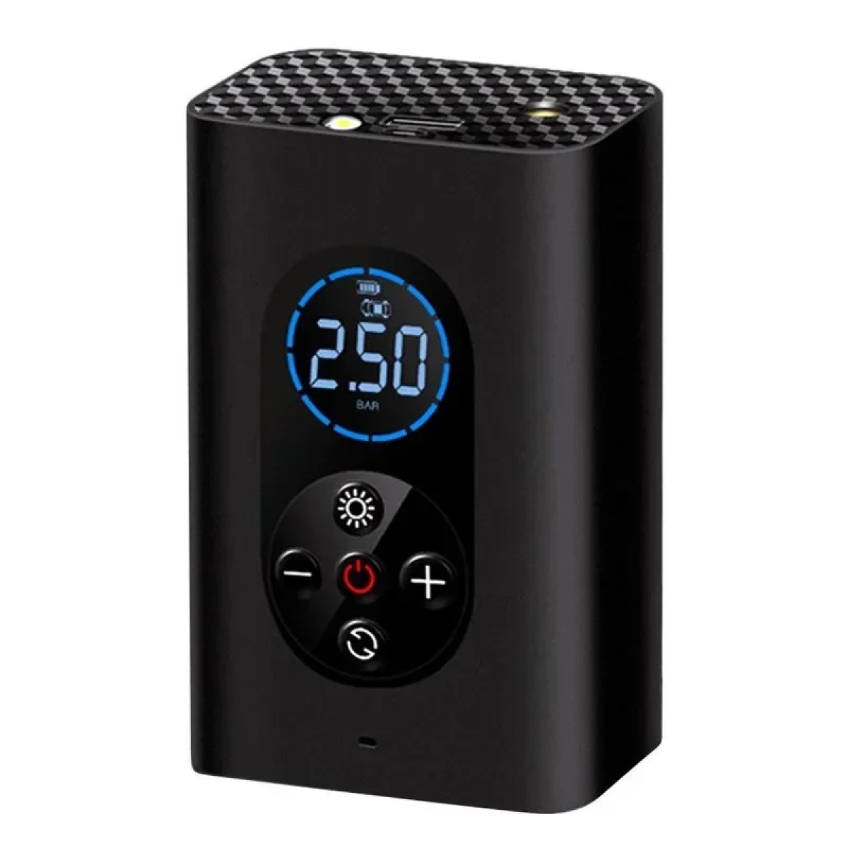 Ασύρματο Ηλεκτρικό Κομπρεσέρ Αέρα - Power Bank - Φακός 4 σε 1 150PSI με Ψηφιακή Οθόνη