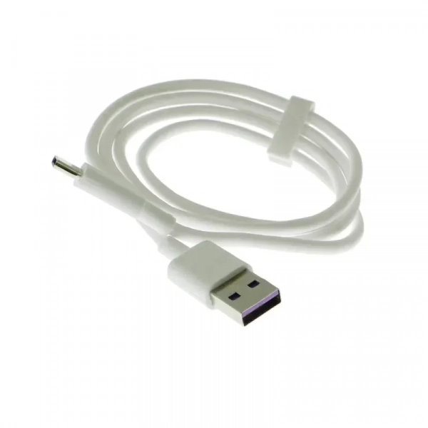 Καλώδιο γρήγορης φόρτισης 5A USB σε Type C 1m Λευκό OEM