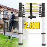 Τηλεσκοπική Σκάλα Αλουμινίου 2.6M 9 Σκαλιών – OEM