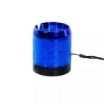 Φορητό ασύρματο ηχείο Bluetooth USB/TF/FM με εγκοπές για τοποθέτηση κινητού Μπλε WJ-187BT OEM