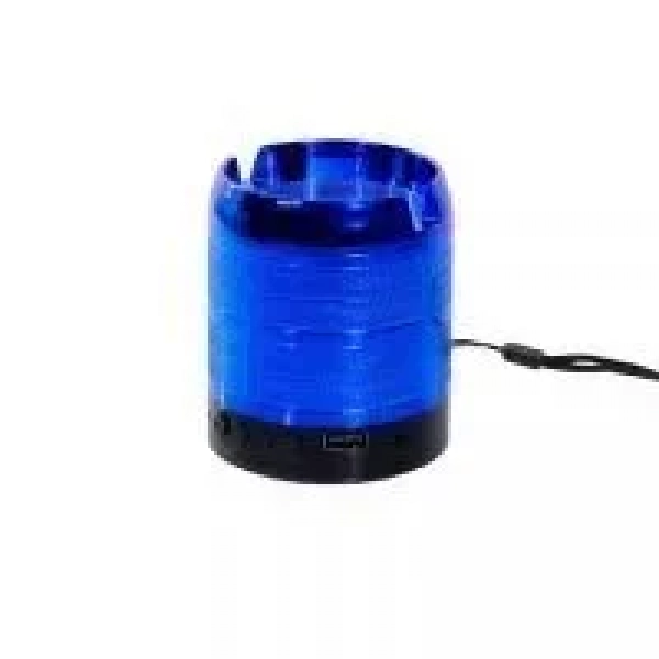 Φορητό ασύρματο ηχείο Bluetooth USB/TF/FM με εγκοπές για τοποθέτηση κινητού Μπλε WJ-187BT OEM