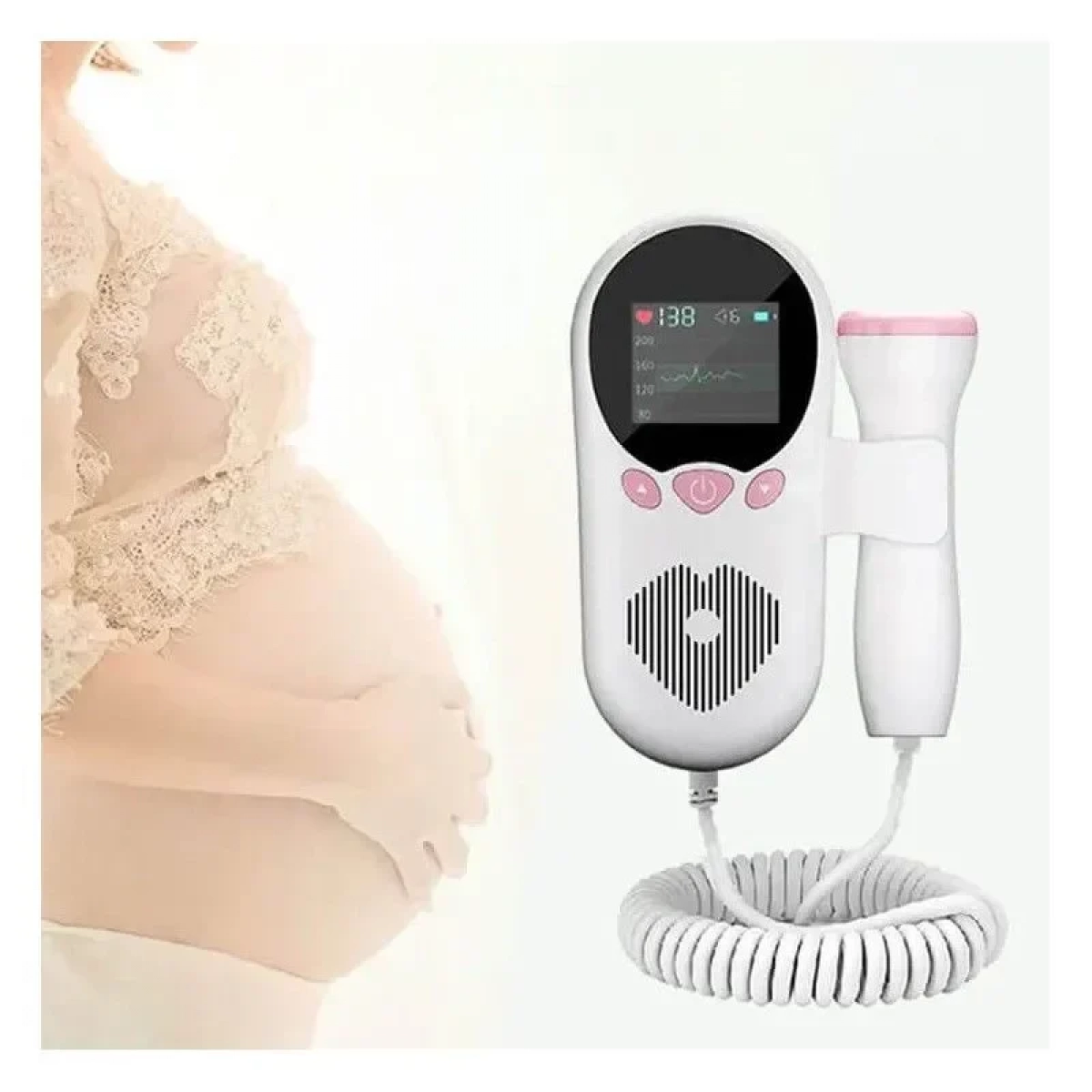 Φορητή συσκευή Υπερήχων Εμβρύου JSL-T502 Fetal Doppler