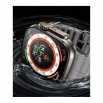 Smart Watch 2 σε 1 DT001 Plus Ultra Big 2.0 + Ακουστικά - Πορτοκαλί
