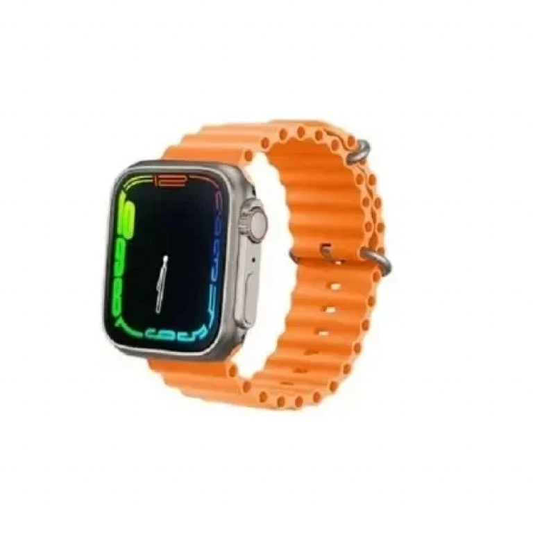 Σετ Smartwatch με Παλμογράφο και Ακουστικά Remax T900 Ultra σε Πορτοκαλί Χρώμα