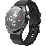 Borofone BD2 Smartwatch με Παλμογράφο (Μαύρο)