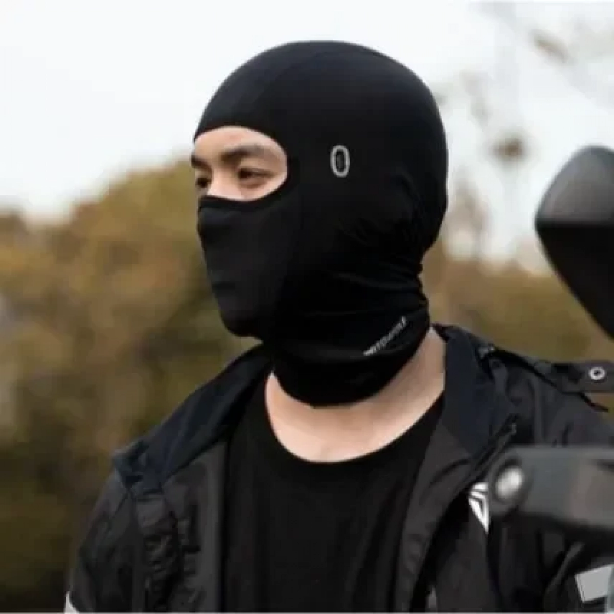 MOTOWOLF Balaclava MDL1919 Onesize Μαύρο-Λευκό
