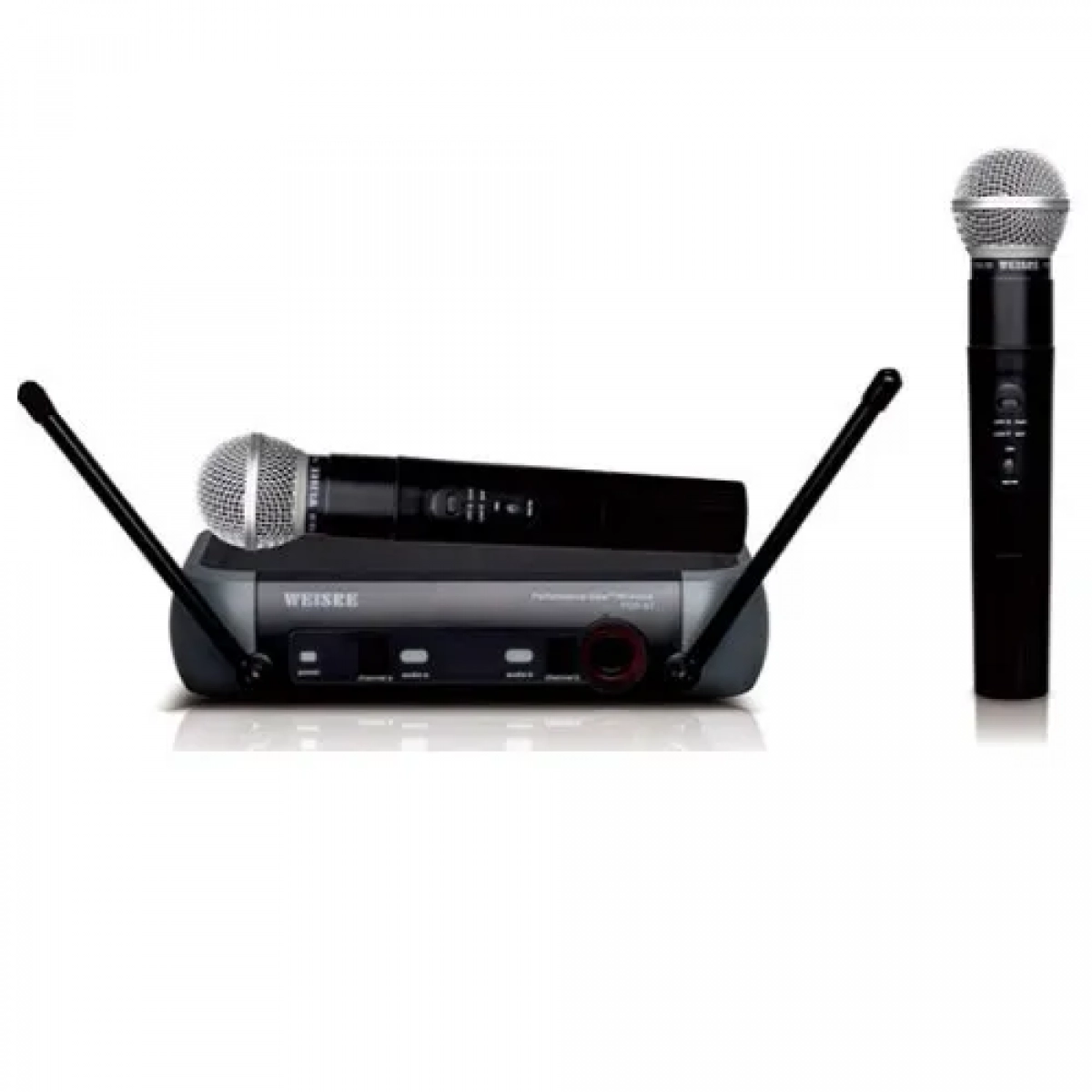 Σύστημα Karaoke με 2 ασύρματα μικρόφωνα PGX51 μαύρο χρώμα