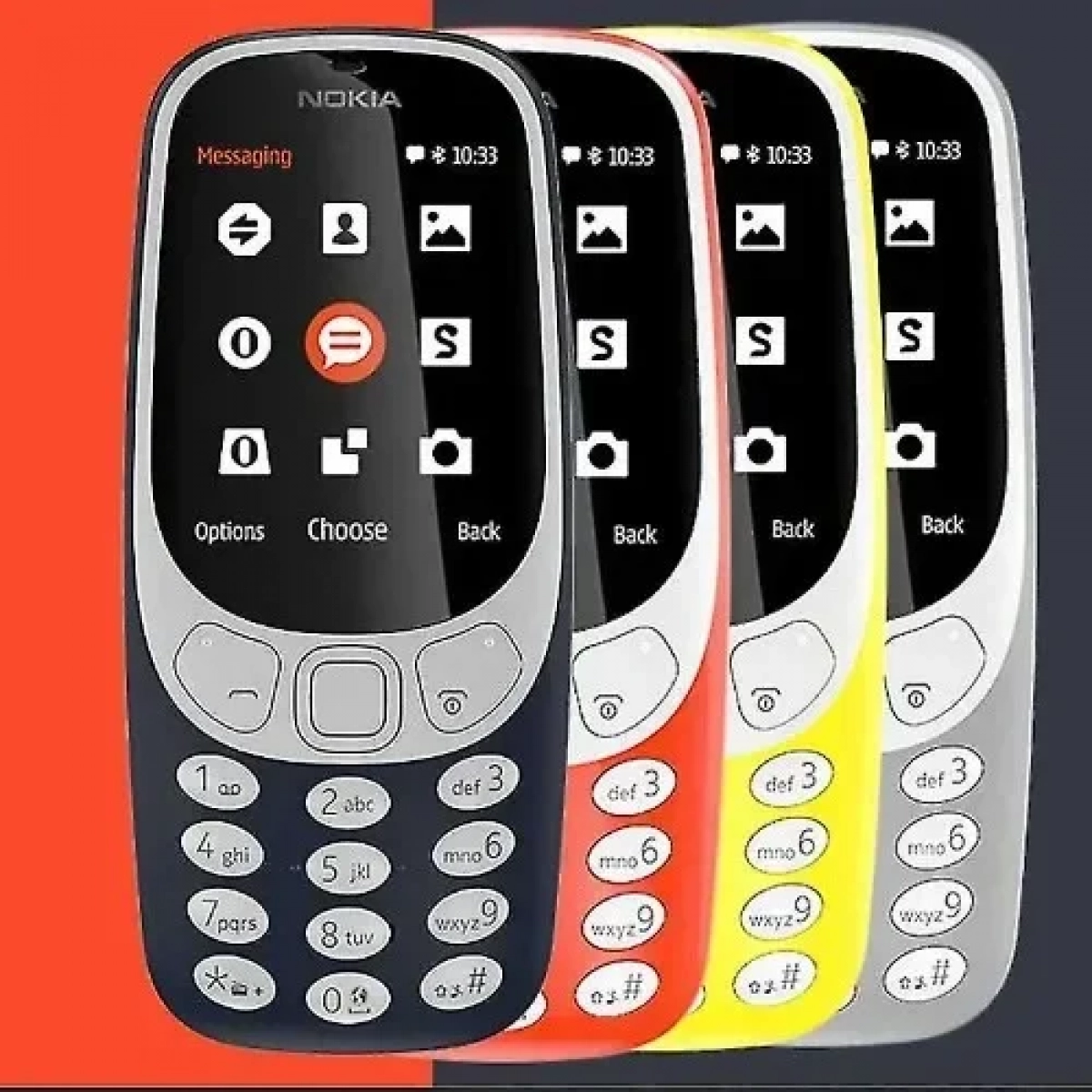 Κινητό τηλέφωνο Dual Sim 3310 Audio Jack FM Radio με οθόνη 1.8" LCD 320x240 QVGA Μαύρο
