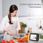 Ασύρματο Baby Monitor 3.5″ Αμφίδρομης Επικοινωνίας με Νυχτερινή Λήψη OEM SM935 – Λευκό
