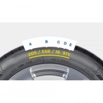 8 Πλαστικές Universal Τρακτερωτές Αλυσίδες με 5 Μεταλλικά Παγοθραυστικά & Καστάνια Σύσφιξης 165mm-275mm