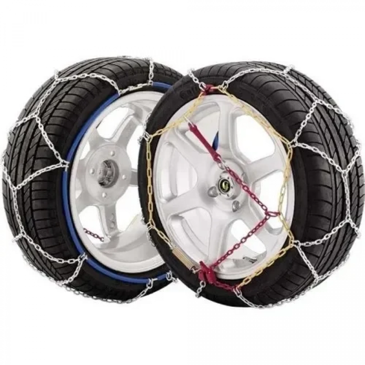 KN60 Αντιολισθητικές Αλυσίδες με Πάχος 12mm για Επιβατικό Αυτοκίνητο 2τμχ