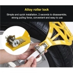 8 Πλαστικές Universal Τρακτερωτές Αλυσίδες με 5 Μεταλλικά Παγοθραυστικά & Καστάνια Σύσφιξης 165mm-275mm