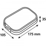 Θήκη Τηλεφώνου Universal Μοτοσικλέτας Opti Case 160X90mm Opti Line (Χωρίς Μπράτσο)