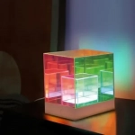 Φωτιστικό νύχτας led Κύβος Q-LED20 Andowl -USB power