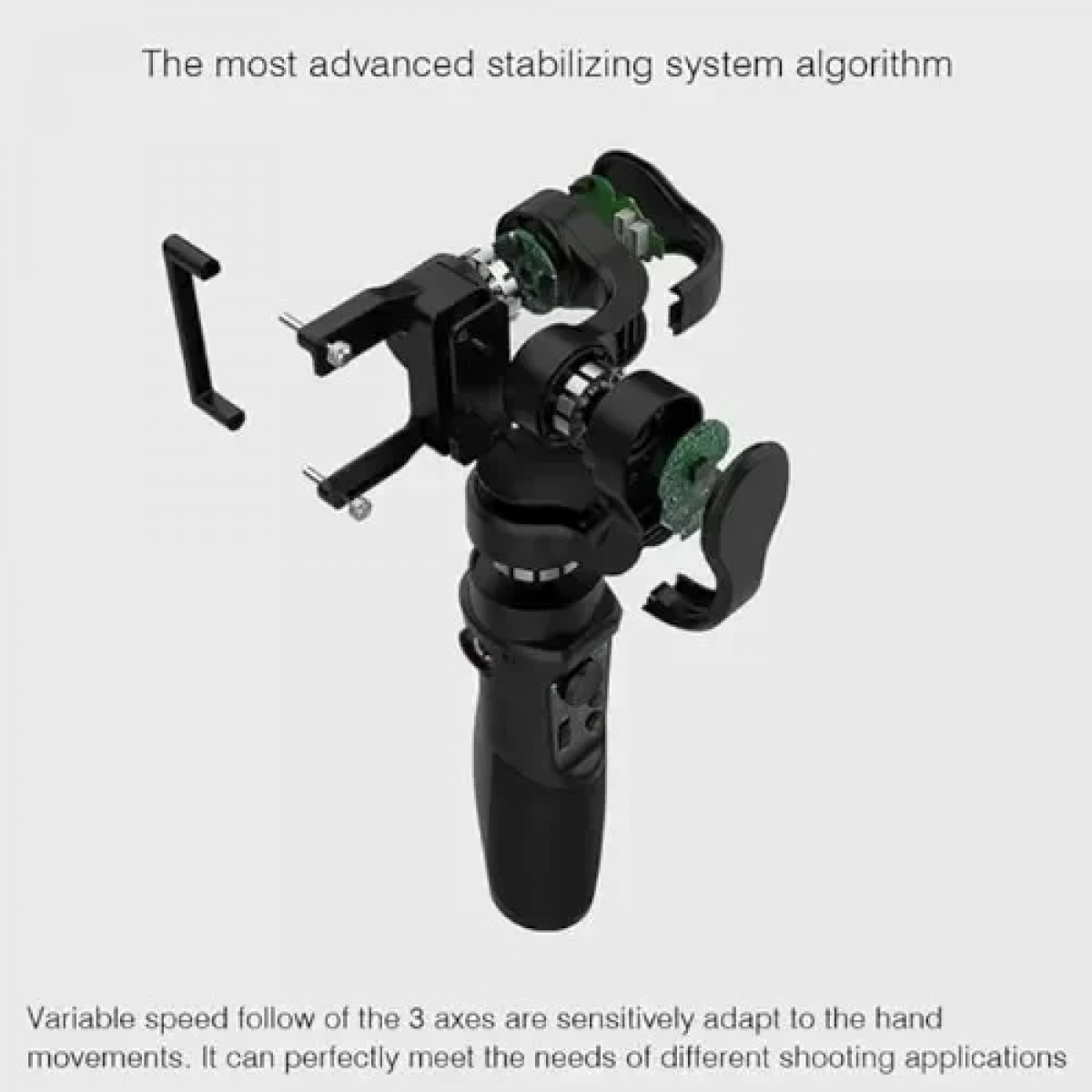 Σταθεροποιητής Smartphone Gimbal 3-Axis H4 – Μαύρο