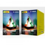 Φωτιστικό νύχτας led πυραμίδας Q-LED30 Andowl -USB power