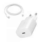 Φορτιστής ταχείας φόρτισης με 1 θύρα USB και καλώδιο Type-C To Type-C 30W Andowl Q-PD7