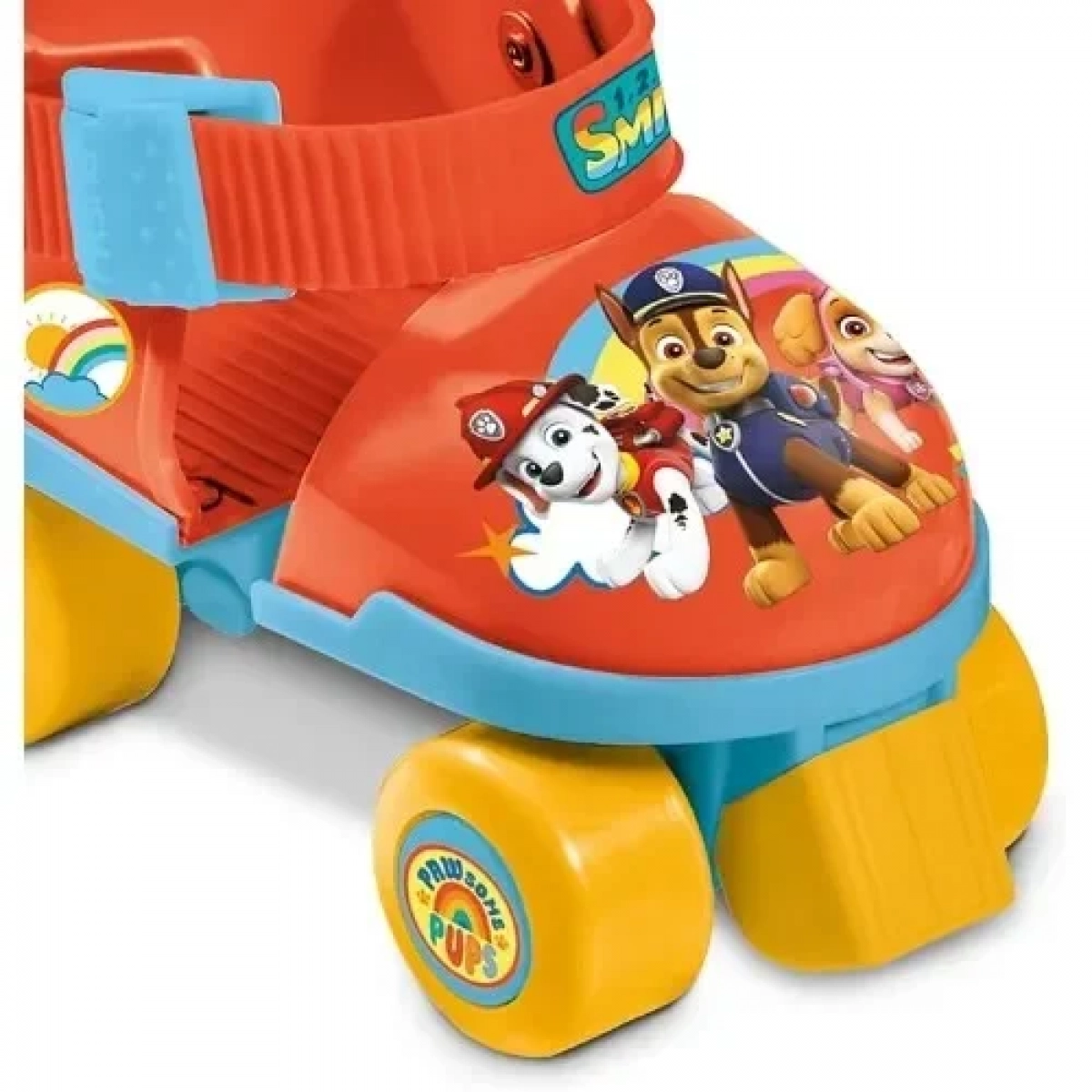 Σετ Roller Skates Ρυθμιζόμενα με Επιγονατίδες και Περιαγκωνίδες σε Πλαστική Τσάντα - Paw Patrol - Mondo Toys