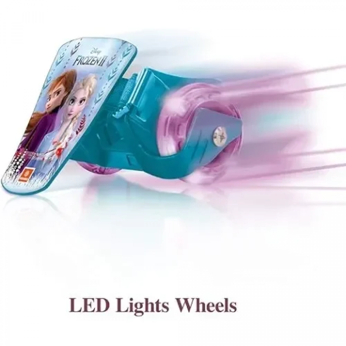 Clip-On Skates Ρόδες LED με κλιπ για Παπούτσια 28623 Mondo - Frozen