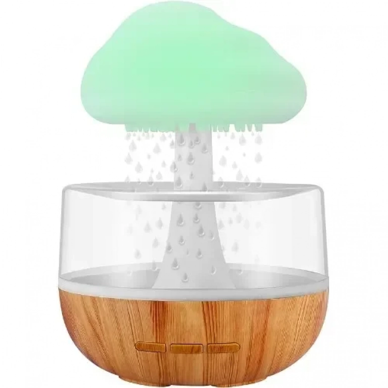 Led Συσκευή Αρωματοθεραπείας Cloud Rain με Χρονοδιακόπτη 300ml TS04093