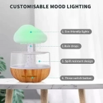 Led Συσκευή Αρωματοθεραπείας Cloud Rain με Χρονοδιακόπτη 300ml TS04093 - Image 2