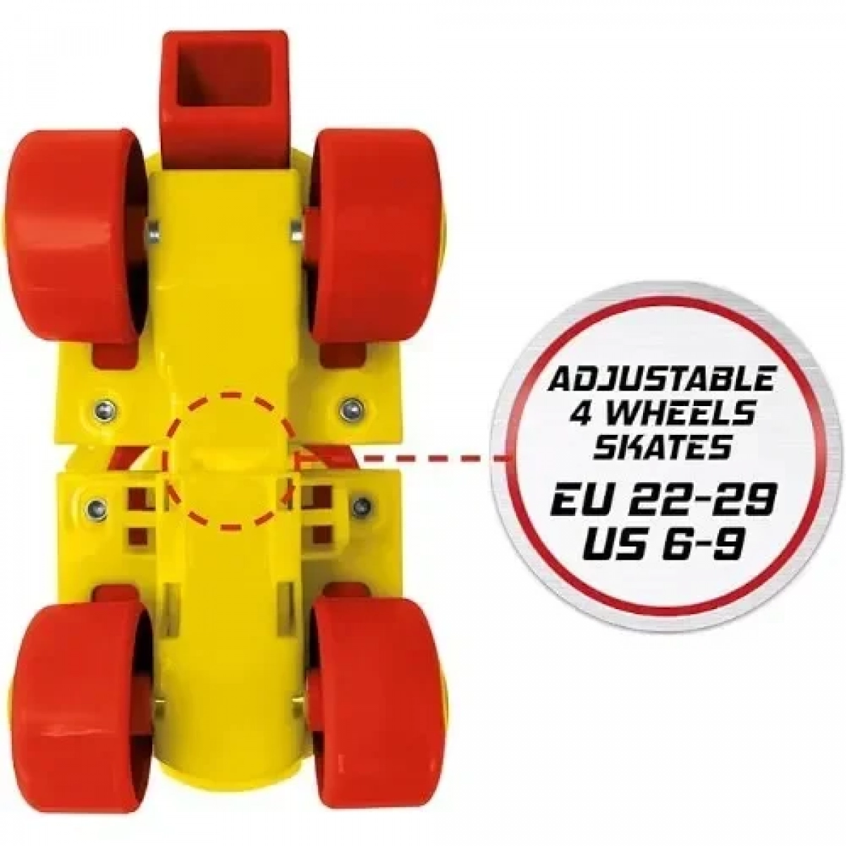 Σετ Roller Skates Ρυθμιζόμενα με Επιγονατίδες και Περιαγκωνίδες σε Πλαστική Τσάντα - Cars - Mondo Toys